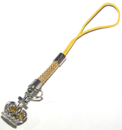 ***SWEET!!***CELLPHONE CHARM WITH AUSTRIAN CRYSTALS!
