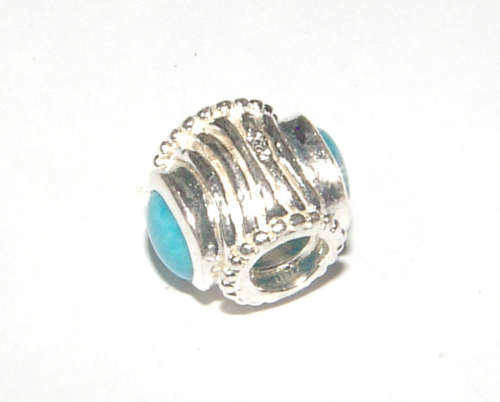 Authentic Silverado Charm in .925 Sterling Silver (Fits all Euro Type Bracelets)