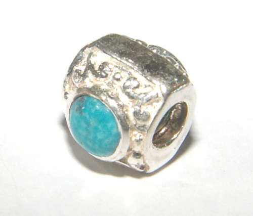 Authentic Silverado Charm in .925 Sterling Silver (Fits all Euro Type Bracelets)