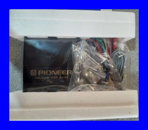 PIONEER VINTAGE GM-620 CAR POWER AMPLIFIER - IN ORIGINAL SEALED PACKAGING