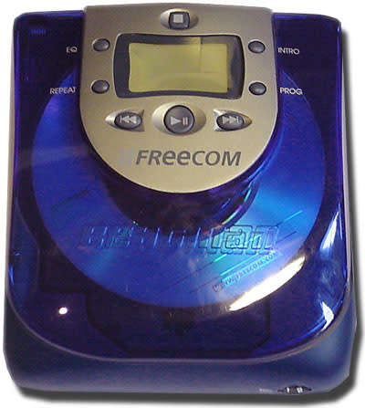Freecom Beatman Mini CD/MP3 Player (Collector`s Item) - New and still in box.