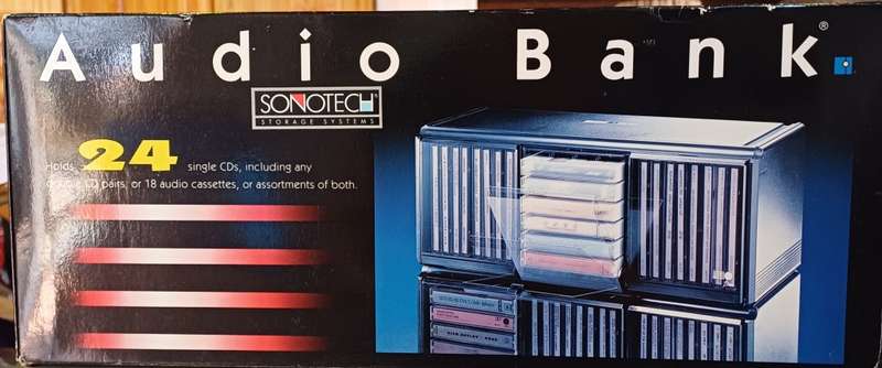 Sonotec (AVEC) 22  CD RACK (BLACK)  - SEALED