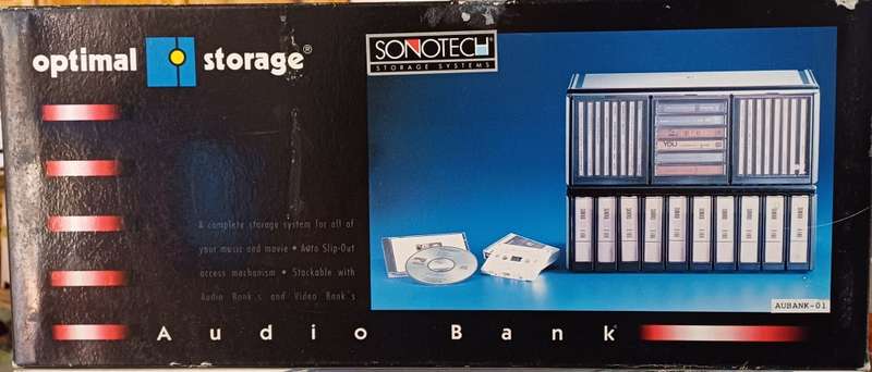 Sonotec (AVEC) 22  CD RACK (BLACK)  - SEALED
