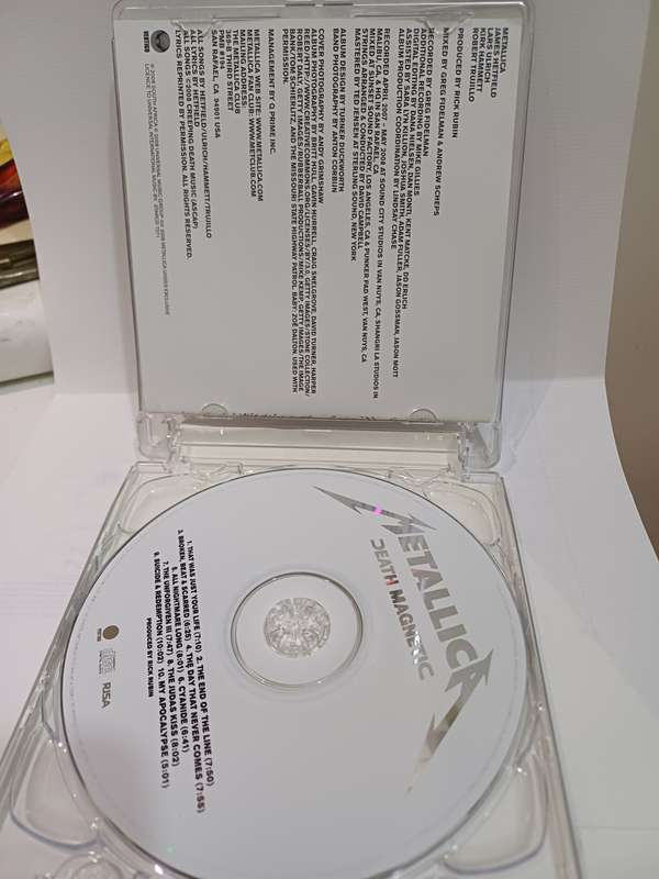 CD - Metallica - Death Magnetic (Fancy CD Case)