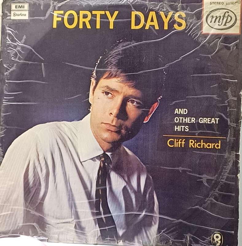 VINYL LP RECORD  - Cliff Richard Forty Days