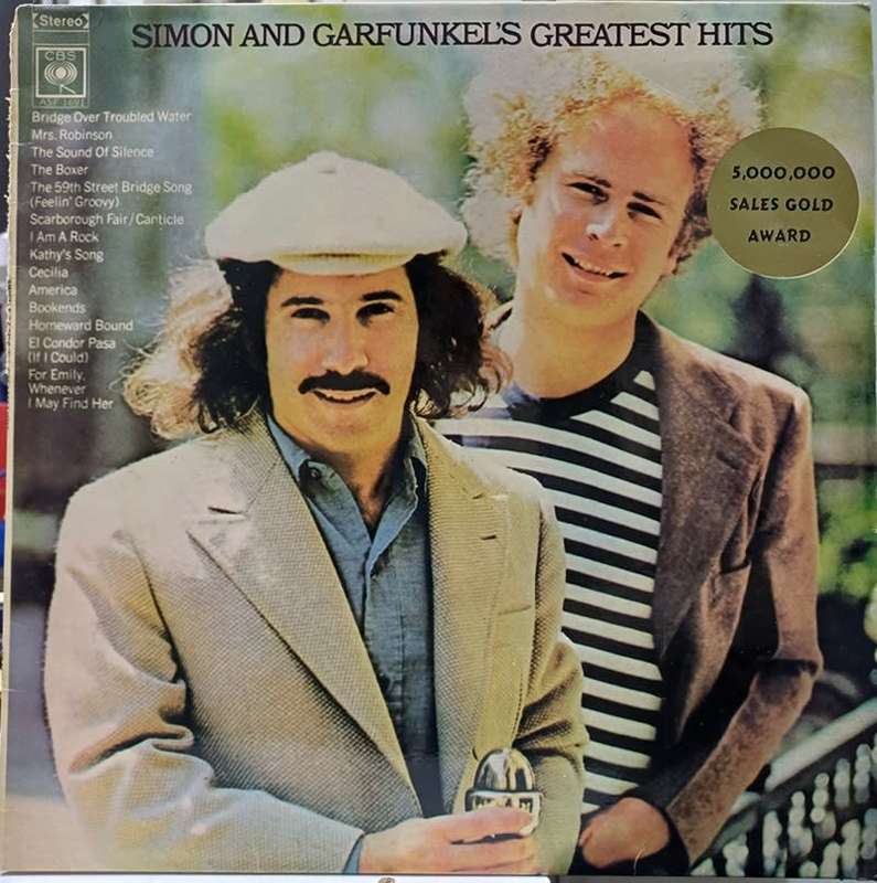 VINYL LP RECORD  - Simon And Garfunkel`s Greatest Hits