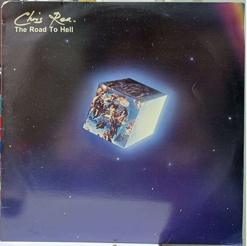 VINYL LP RECORD  - Chris Rea The Road To Hell