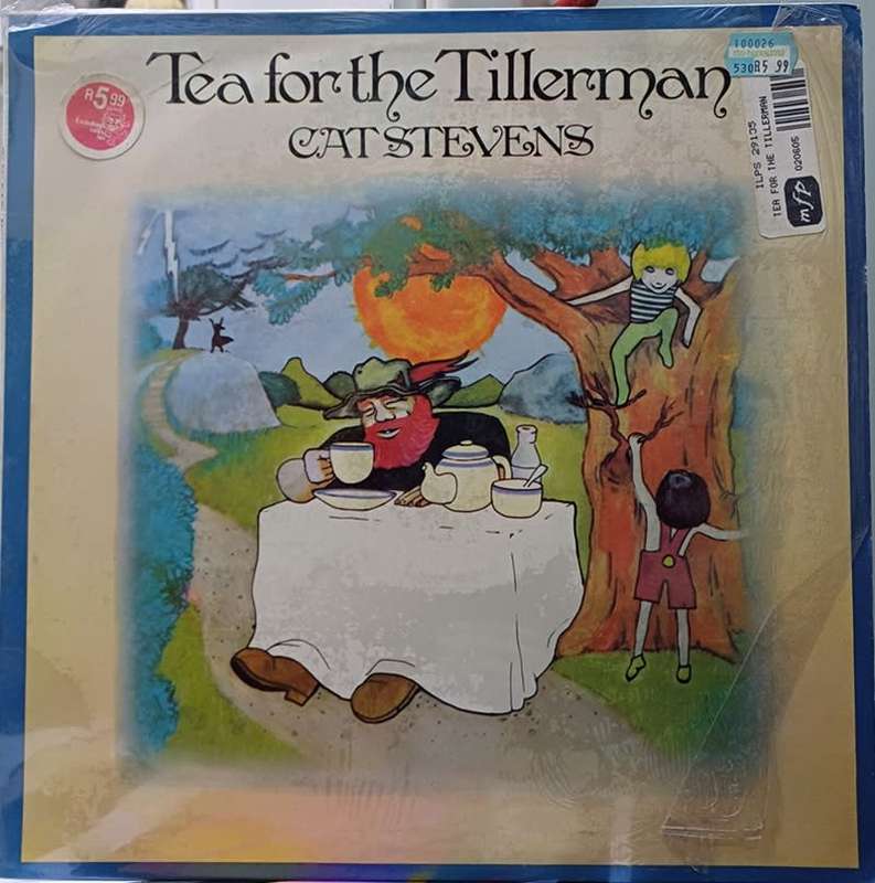 VINYL LP RECORD  - Cat Stevens Tea For The Tillerman