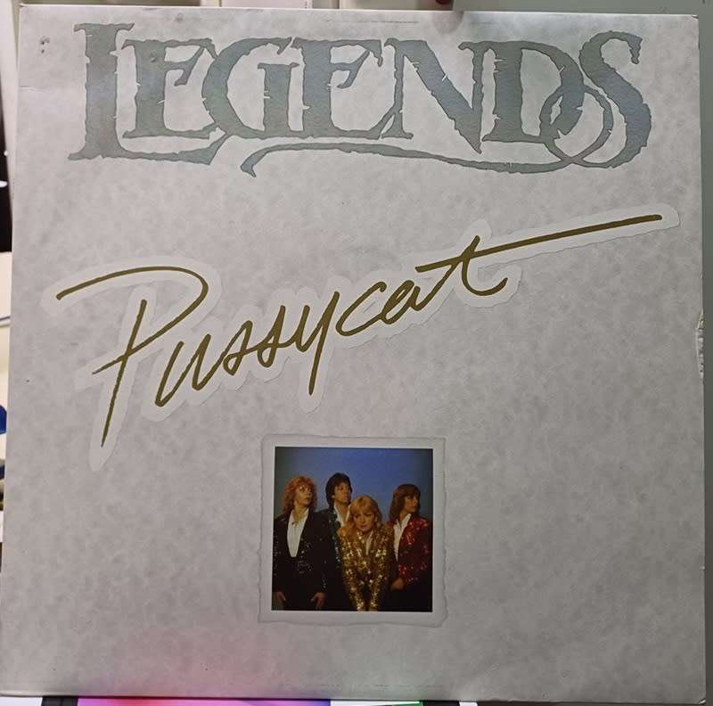 VINYL LP RECORD  - Legends - Pussycat