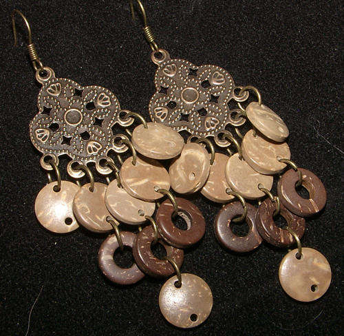 ***CHIC!*** EXTRA LENGTH! *** CHANDELIER EARRINGS!!!