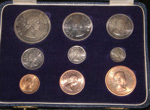 ***REDUCED!!***1953 Proof Set in Original SA Mint Box