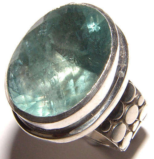 ***NATURAL GEMSTONES!!!***STUNNING NATURAL TOURMALINE IN STERLING SILVER RING!!!