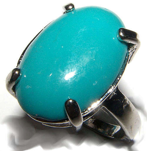 *** BOLD IS BEAUTIFUL!!*** SILVER BLING RING - BIG SIZE!