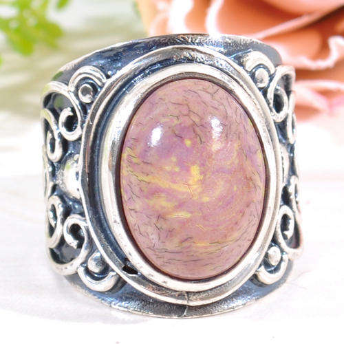 ***WOAW!***AMAZING SEA SEDIMENT JASPER DRESS RING!!! - Brand New!