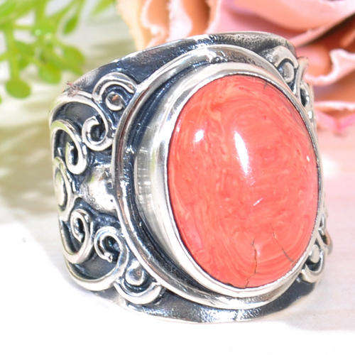 ***WOAW!***AMAZING SEA SEDIMENT JASPER DRESS RING!!! - Brand New!