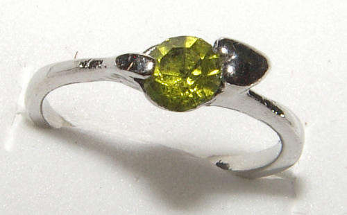***STOCK CLEARANCE SALE!*** CUTE RHINESTONE CRYSTAL RING - SIZE SIZE L / 5.75!