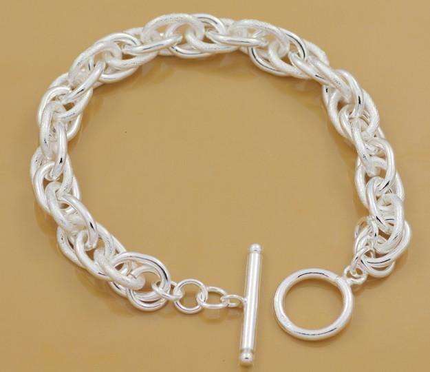 ***L@@@@K!!*** STUNNING SILVER BRACELET!!