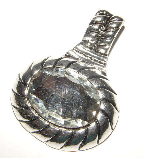 ***STUNNING!!!*** PENDANT ENHANCER WITH OPENING BAIL!
