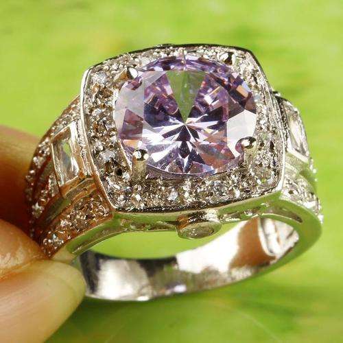 ***WOAW!!!***STUNNING TOURMALINE STERLING SILVER RING!!!