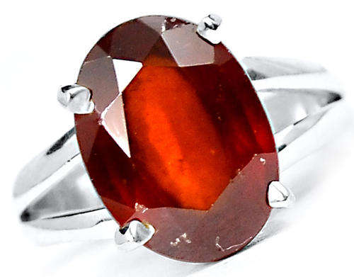 ***CRAZY R1 AUCTION!!!*** GORGEOUS HESSONITE GARNET HAND CRAFTED SOLID STERLING SILVER RING!!!