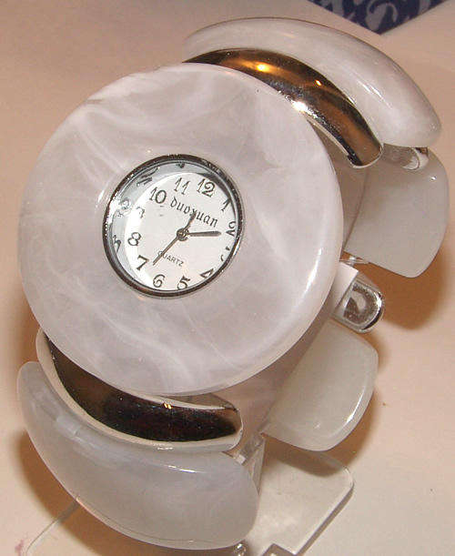 SWEET STRETCHY LUCITE WATCH!