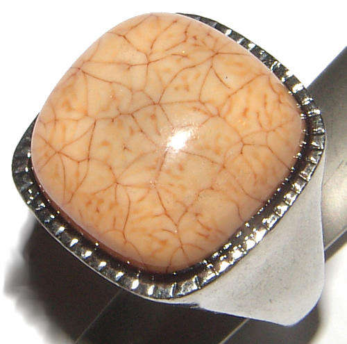 *** BOLD IS BEAUTIFUL!!*** SILVER  BLING  RING - SIZE 8.75 - NEW!