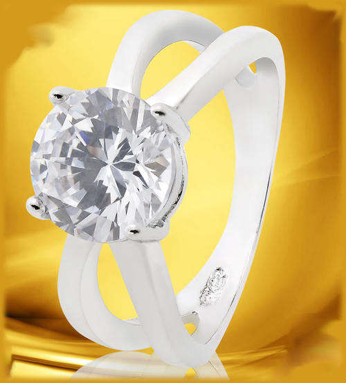 ***SWEET!!!*** GORGEOUS WHITE TOPAZ IN WHITE GP COCKTAIL RING!!!