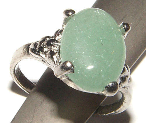 ***SALE ITEM!!*** NATURAL GEMSTONE SILVER RING - NEW!