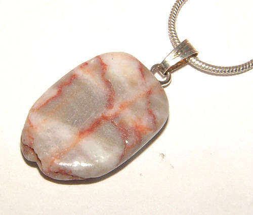STUNNING NATURAL POLISHED GEMSTONE PENDANT!!
