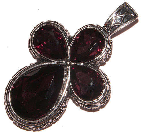 ***BRAND NEW!!!*** STUNNING CRYSTAL CROSS ENHANCER WITH OPENING BAIL!