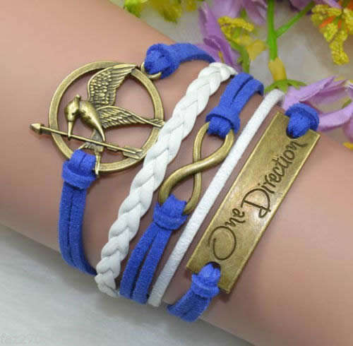 **GORGEOUS AND HOT!!***BEAUTIFUL ONE DIRECTION INFINITY BRACELET!