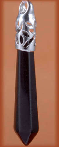 FARYTALE COLLECTION!! - GORGEOUS NATURAL HEXAGONAL ONYX LINEAR PENDANT!!