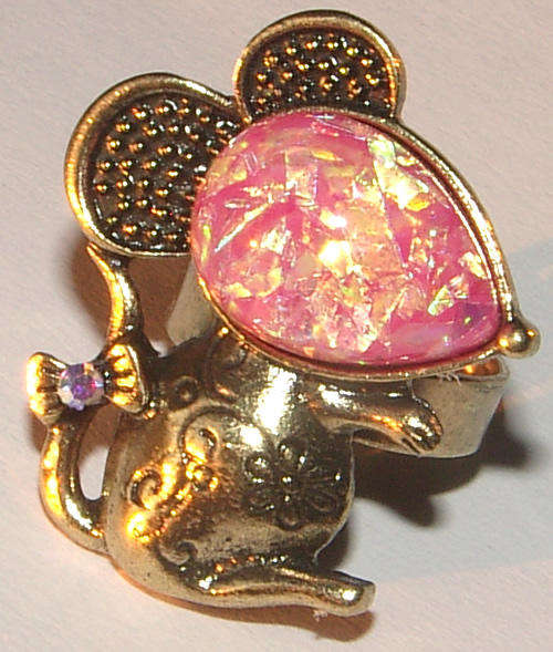 ***FOREST COLLECTION!*** SPARKLING ADJUSTABLE ANIMAL DRESS RING!