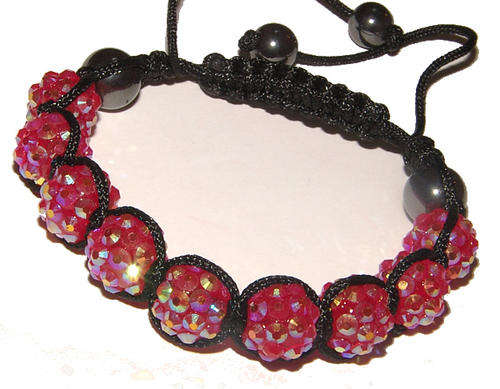 FAIRYTALE COLLECTION! - PRETTY DISCO BALL SHAMBALLA BRACELET!!