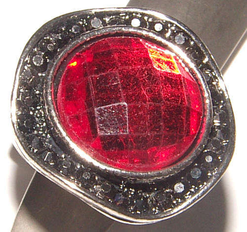 **NEW!**PRETTY CRYSTAL AND MARCASITE DRESS RING!
