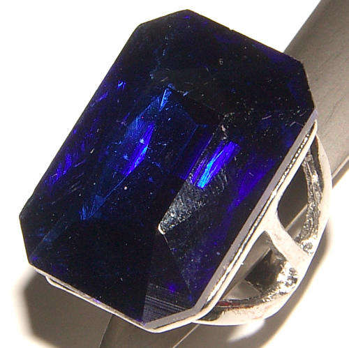***SIZE - 6.25 ***SPARKLING CRYSTAL  CARNIVAL DRESS RING - WOAW!!!
