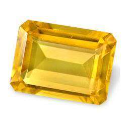 GOLDEN MADEIRA CITRINE -  OCTAGON CUT - 3.950cts!!