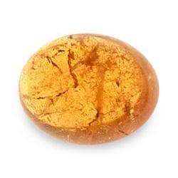 ORANGE MANDARIN GARNET  -  OVAL CABOCHON - 3.355cts!!