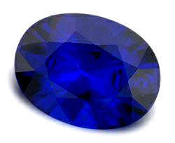 APATITE SIMULANT  -  TOP NEON BLUE OVAL CUT - 3.73cts!!