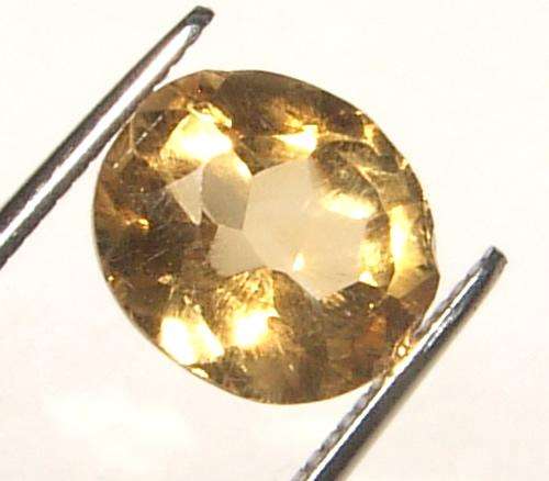 GOLDEN BRAZIL CITRINE -  OVAL CUT - 2.460cts