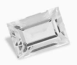 TOPAZ - DIAMOND WHITE BAGUETTE  - 1.345cts