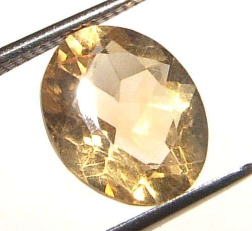 GOLDEN BRAZIL CITRINE -  OVAL CUT - 2.895cts