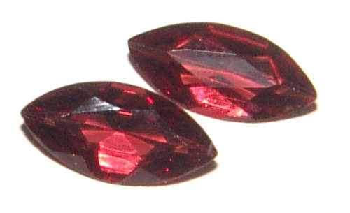 MATCHING PAIR NATURAL TOPAZ - MYSTIC FLAMINGO PINK MARQUISE CUT - 1.635cts