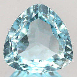 NATURAL TOPAZ -  SKY BLUE TRILLIANT CUT - 2.690cts