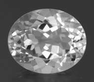 NATURAL TOPAZ -  TOP WHITE OVAL FACETED - 5.16cts!!