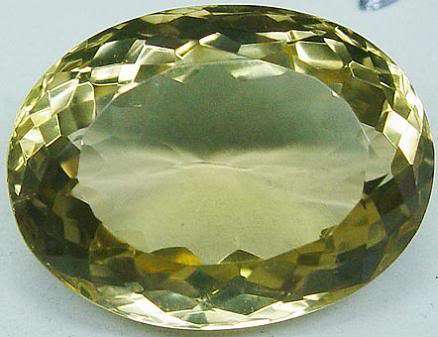 NATURAL PRASIOLITE -   LIME GREEN OVAL  CUT  - 9.200cts!!