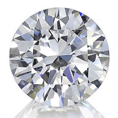 CUBIC ZIRCONIUM - AAA DIAMOND WHITE ROUND CUT  - 0.12cts