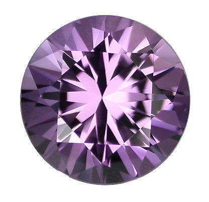 NATURAL AMETHYST -  NICE PURPLE ROUND DIAMOND CUT - 1.930cts