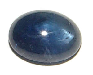 NATURAL SAPPHIRE - RICH ROYAL BLUE  OVAL CABOCHON - 1.830cts