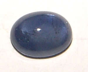 NATURAL SAPPHIRE - RICH ROYAL BLUE  OVAL CABOCHON - 1.815cts